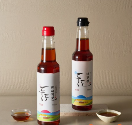 두도 멸치액젓·어간장 혼합2호 세트 580ml 2개