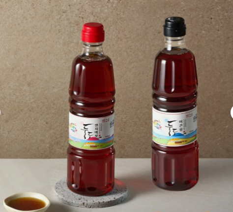 두도 3년숙성 멸치액젓·어간장 세트 800ml 2개