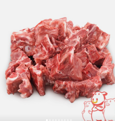 한돈 냉장 돼지등뼈 3kg